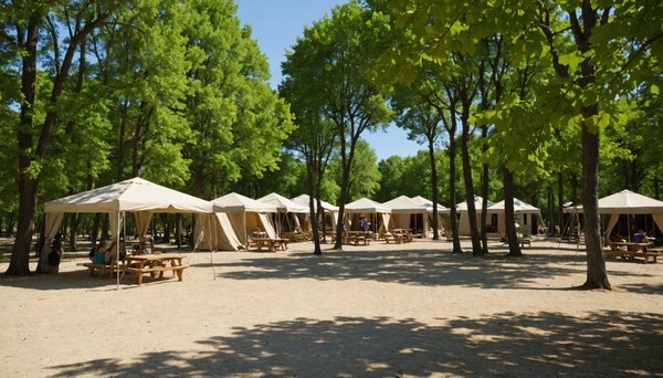 Top 5 des meilleurs campings du médoc avec le domaine les carrelets